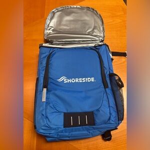 Blue Insulated Cooler Backpack